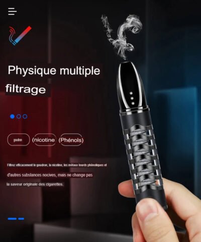 Porte-cigarette avec allume-cigare USB