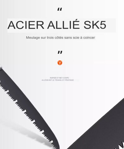 scie pliable Lames en acier inoxydable