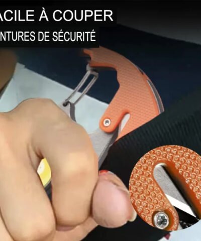 Lampe de poche porte-clés multifonction