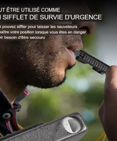 Lampe de poche porte-clés multifonction