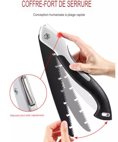 scie pliable Lames en acier inoxydable