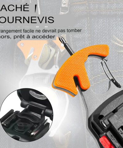 Lampe de poche porte-clés multifonction