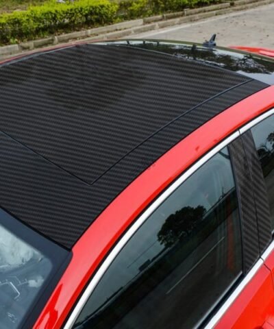 Rouleau autocollant en fibre de carbone 300x30cm