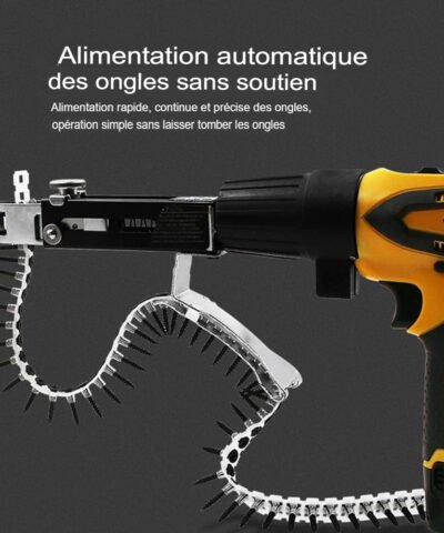 Adaptateur de perceuse à clous automatique