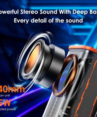 Mini Baffle Bluetooth sans fil transparent