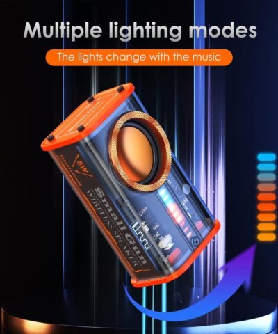 Mini Baffle Bluetooth sans fil transparent