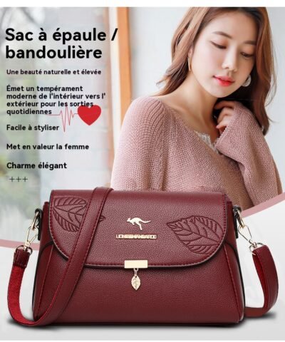 Nouveau sac en cuir multicouche tendance pour femme
