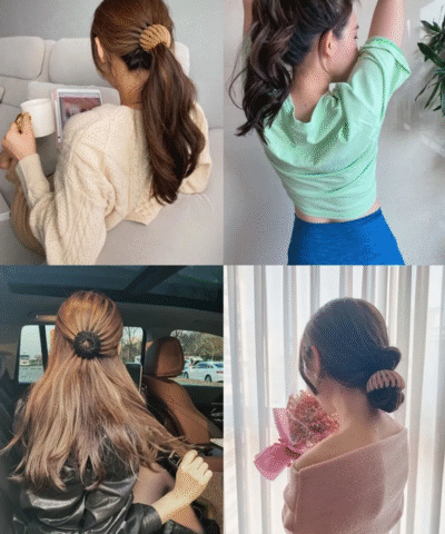 Peigne magique elastique cheveux super pratique ( couleurs différent )