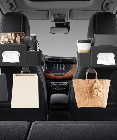 Boîte de rangement multifonction pour voiture