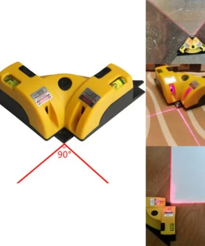 Outil de mesure de niveau laser carré à 90 degrés
