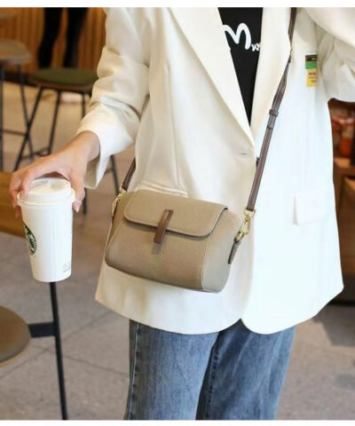 Sac polyvalent tendance en cuir souple de luxe léger