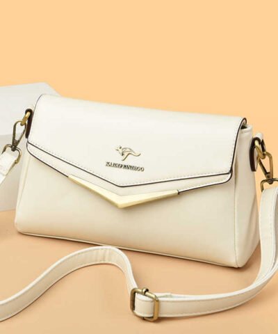 Sac à main de marque de luxe pour femme en cuir à bandoulière