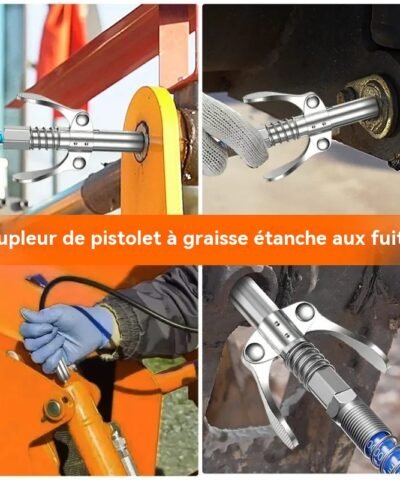Buse de graisse rapides haute pression en acier inoxydable