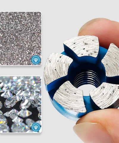 Mini tête de meulage plate durable
